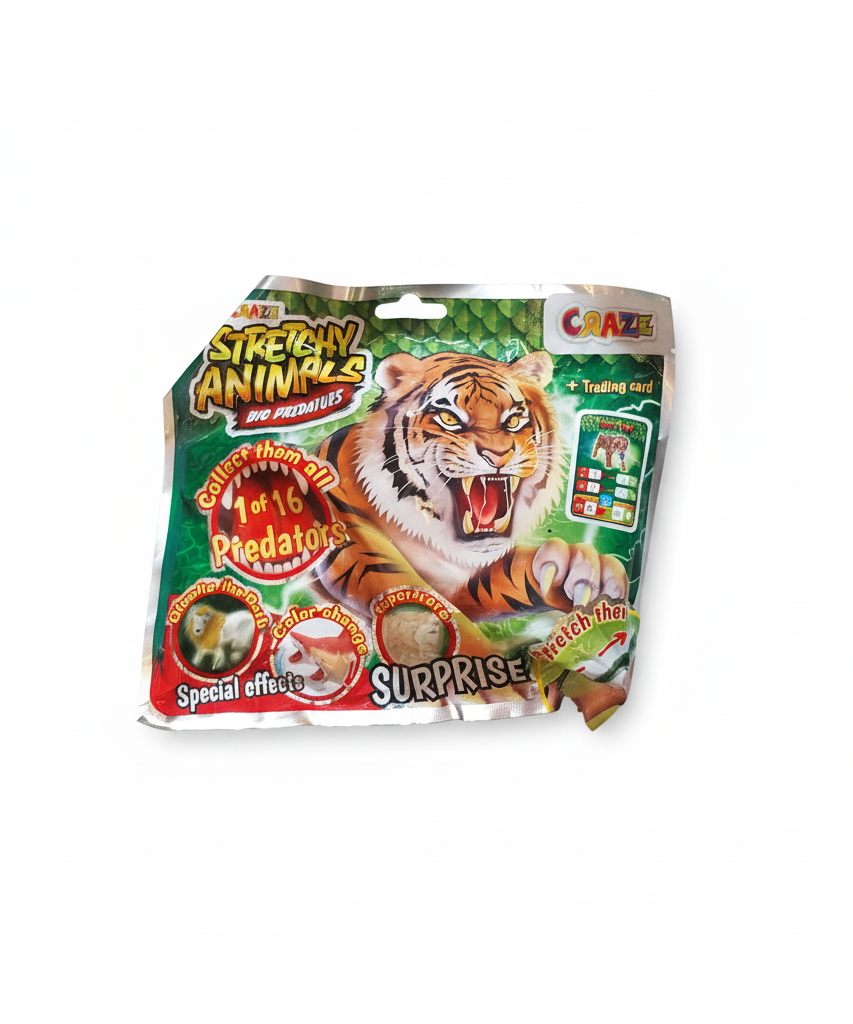 CRAZE Stretchy Animals Big Predators Surprise Bag