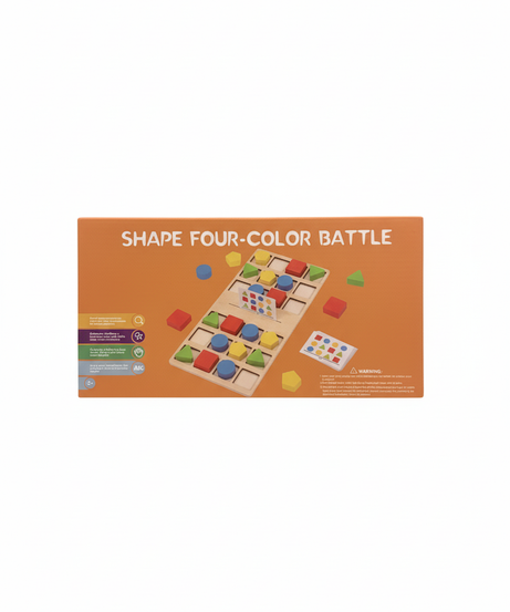 Shape Four-Color Battle Educational Toy