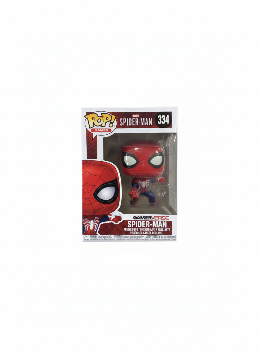 Pop! Games Marvel Gamerverse Spider-Man Bobble-Head Figure #334