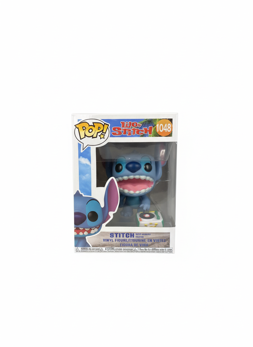 Funko Pop! Lilo & Stitch - Stitch with Record Player #1048