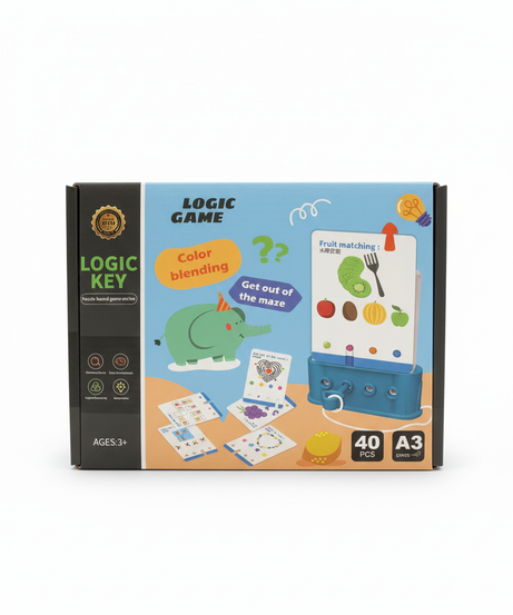 Logic Key Logic Game (Puzzle Board Game Series)