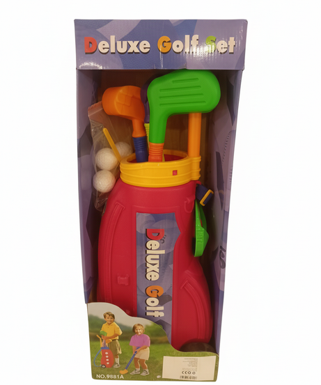 Deluxe Golf Set Kings Sport Real Action Golf
