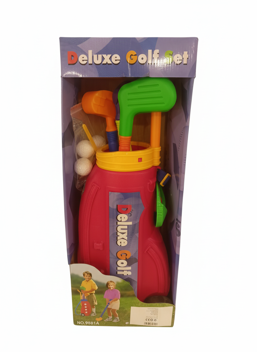 Deluxe Golf Set Kings Sport Real Action Golf