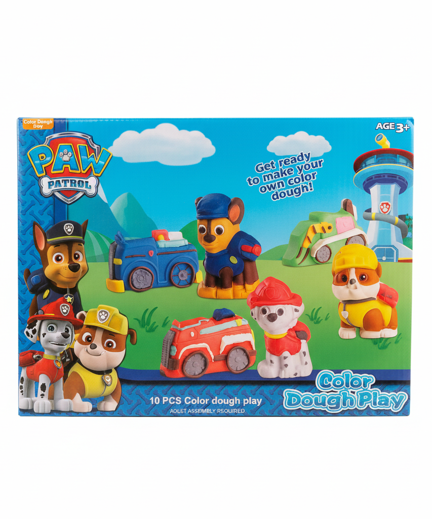 Paw Patrol Color Dough Play