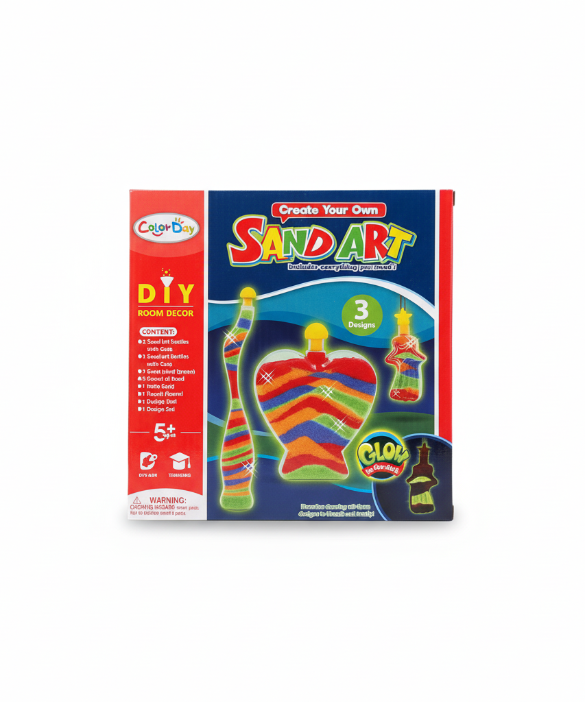 Color Day Create Your Own Sand Art DIY Room Decor