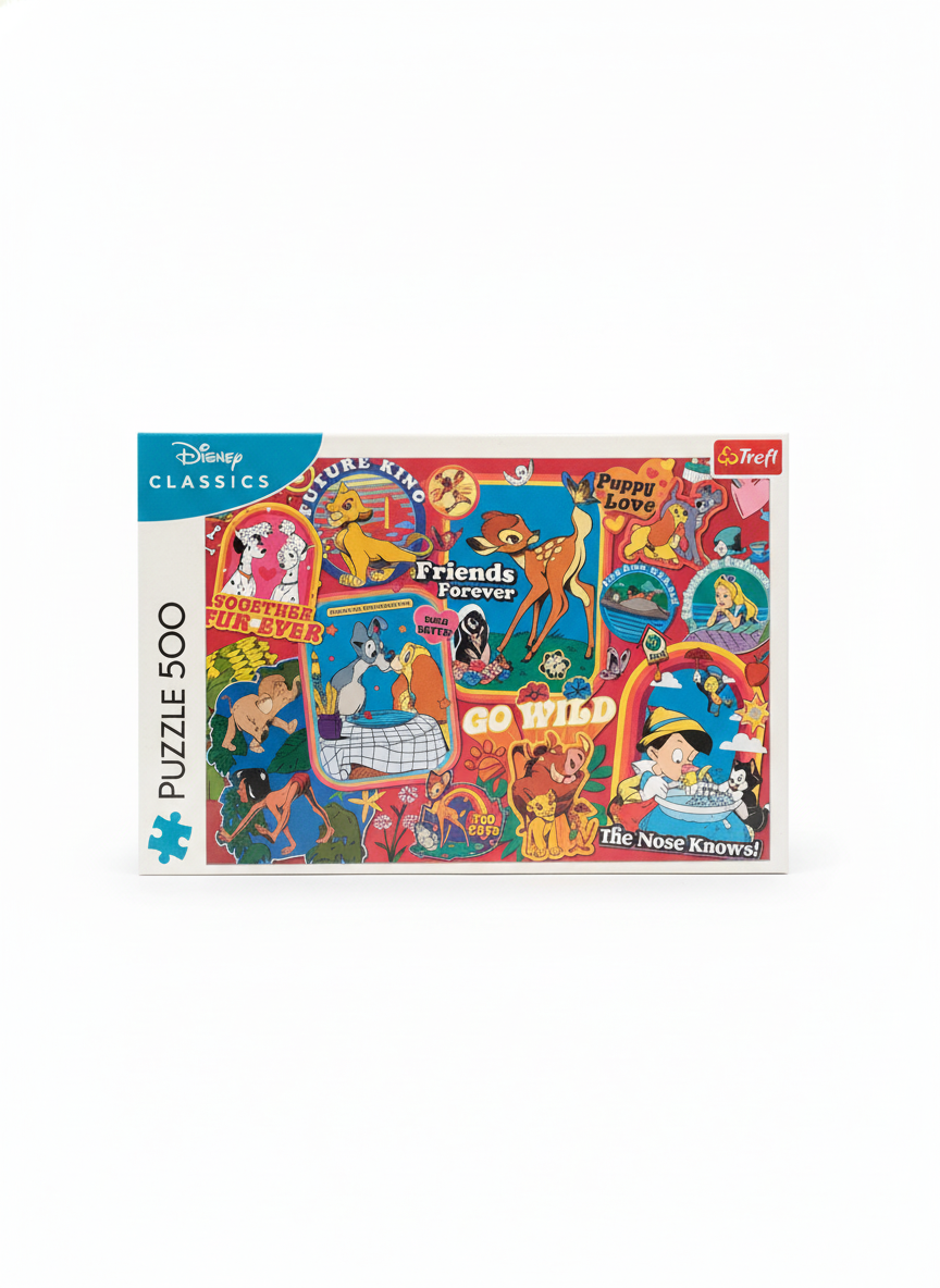 Puzzle Disney Classics Friends Together  Trefl 500 PCS