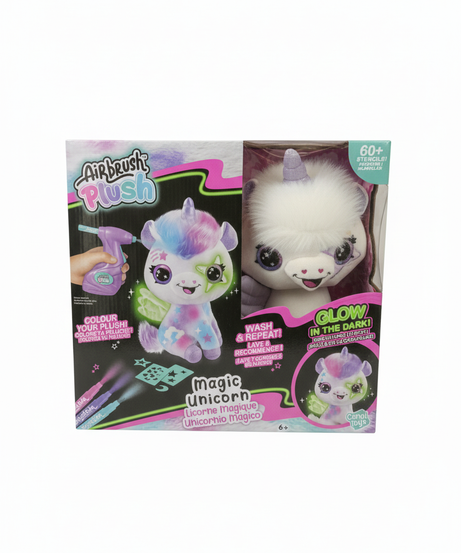 Air Brush Plush Magic Unicorn