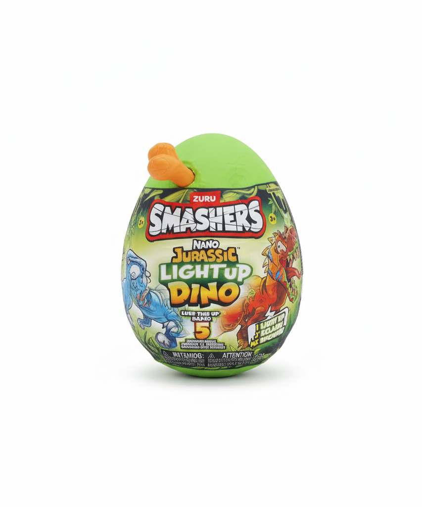 ZURU SMASHERS NANO JURASSIC LIGHTUP DINO