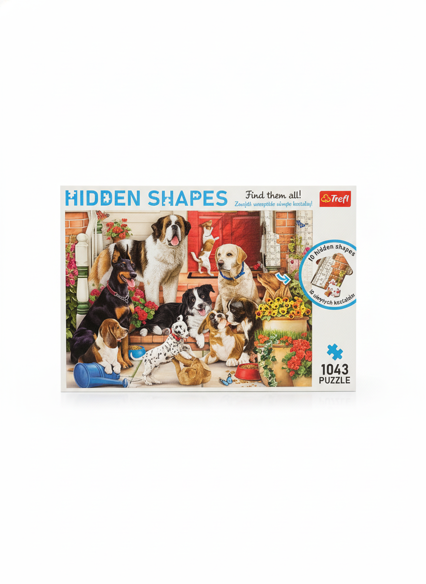 Hidden Shapes Find Them All Trefl 1043 PCS