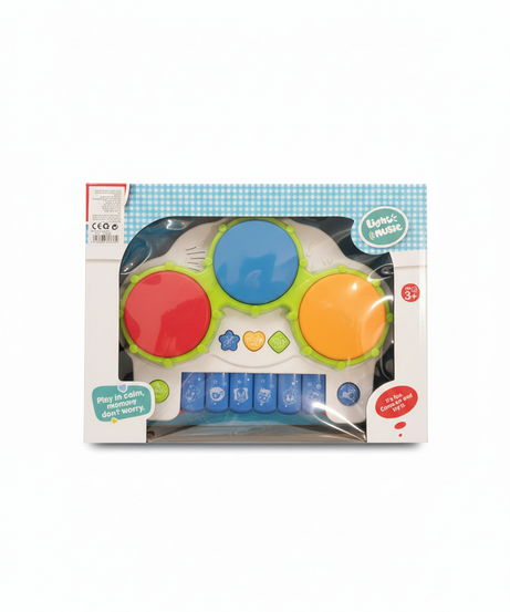 Light & Music Musical Drum & Piano Toy