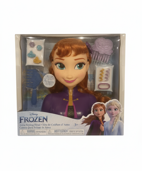 Disney Frozen Doll 14 Pieces Elements Styling Head