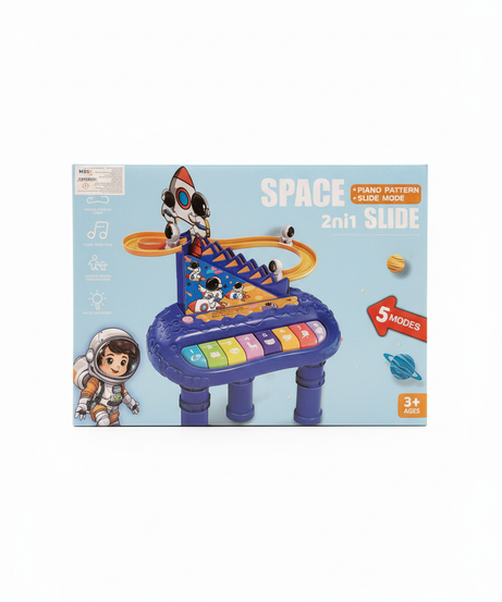 Space 2-in-1 Slide: Piano Pattern & Slide Mode