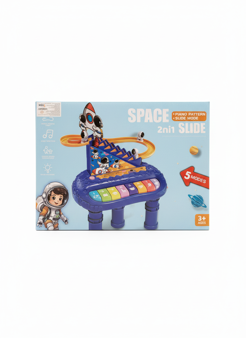 Space 2-in-1 Slide: Piano Pattern & Slide Mode