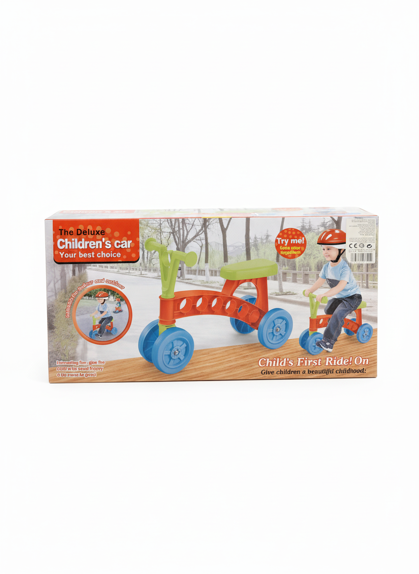The Deluxe Children's Car: Child's First Ride On