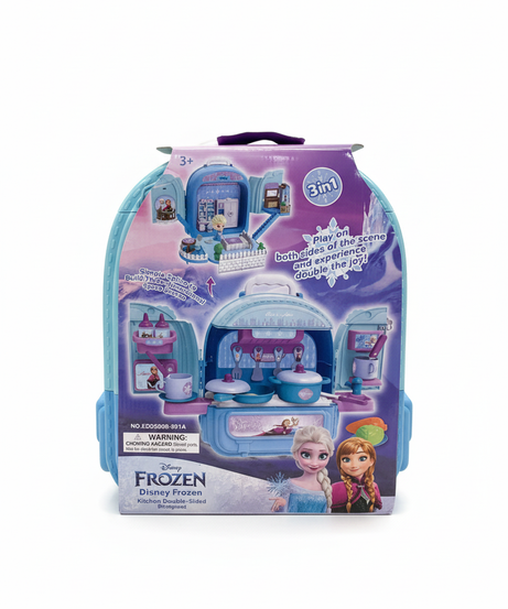 Frozen Kitchen Double Sided Backpack 3 In 1