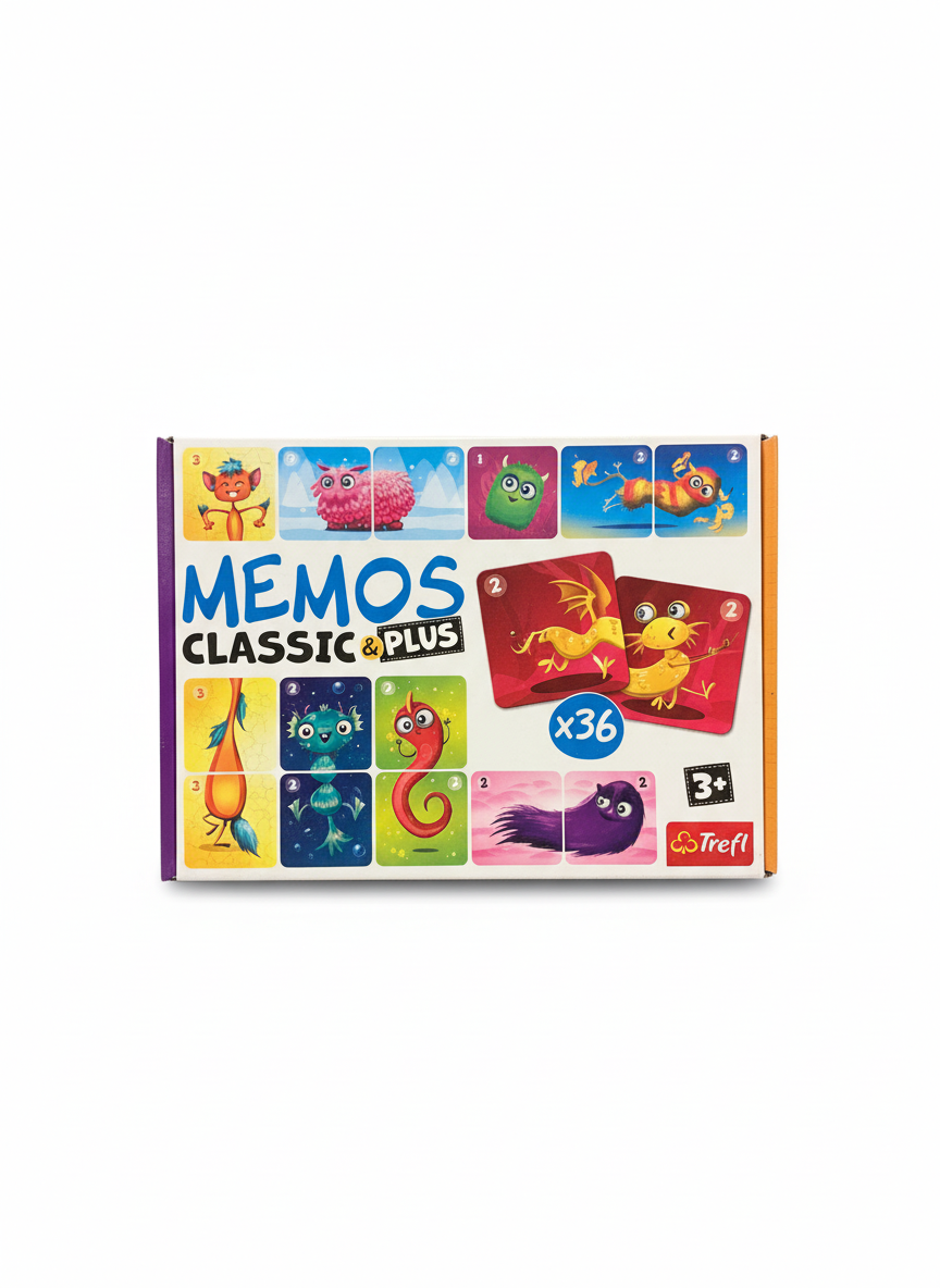 Memos Classic Plus *36 Shape Puzzle Trefl
