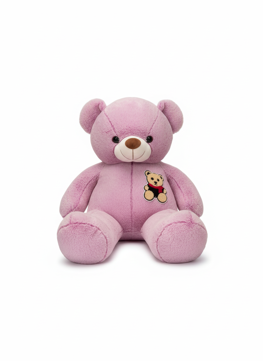 Purple Bear Soft Toy 80 CM