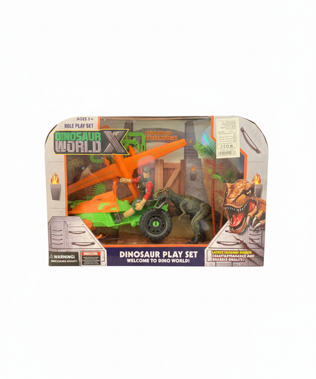 Dinosaur World X Dinosaur Play Set