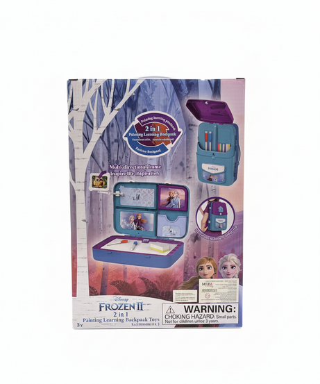 Disney Frozen II 2 in 1 Painting Learning Backpack Toys