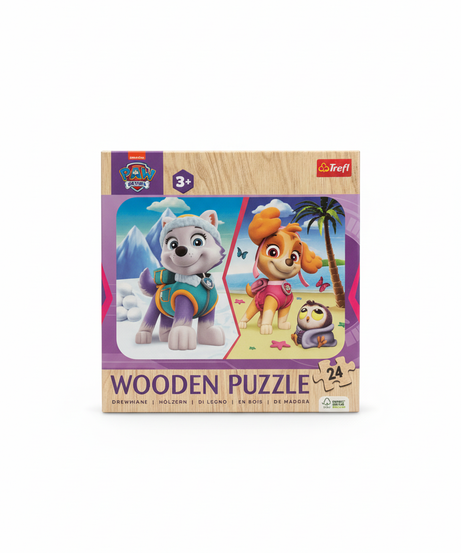 Paw Patrol Wooden Puzzle Trefl Puzzle 24 PCS