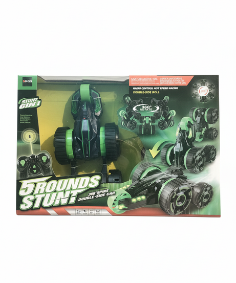 MKB Stunt 6 In 1 ( 5 Rounds Stunt ) 360 Spins Double-side Car