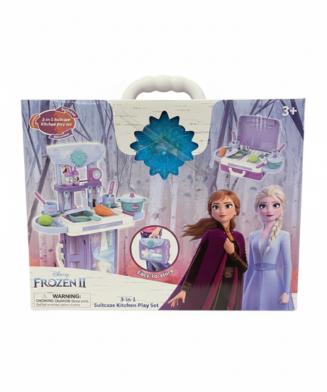 Frozen II 3 In 1 Suitcase Kitchen Play Set
