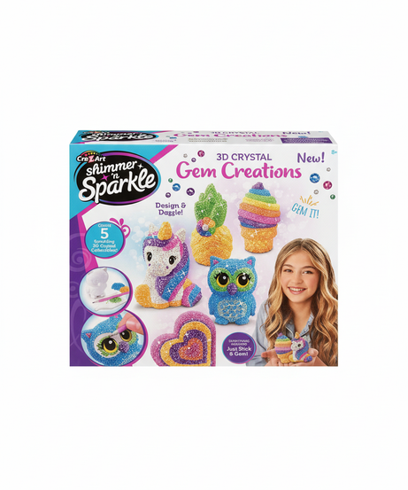 Shimmer'n Sparkle 3D Crystal Gem Creations