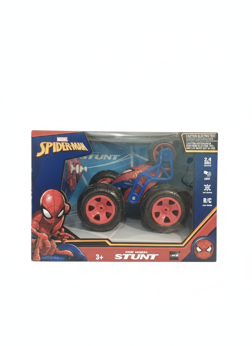 MKB Marvel Spiderman Five Wheel Stunt Car