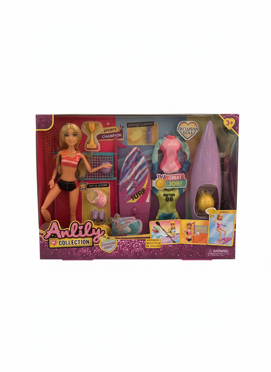 Anlily Collection Vocation Sports Volleyball Swimming