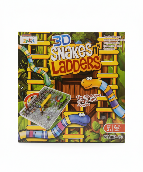 3D Snakes 'n' Ladders