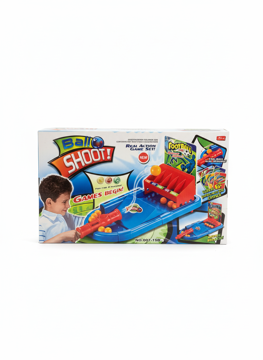 Ball Shoot Real Action Game Set For 1-2 Players