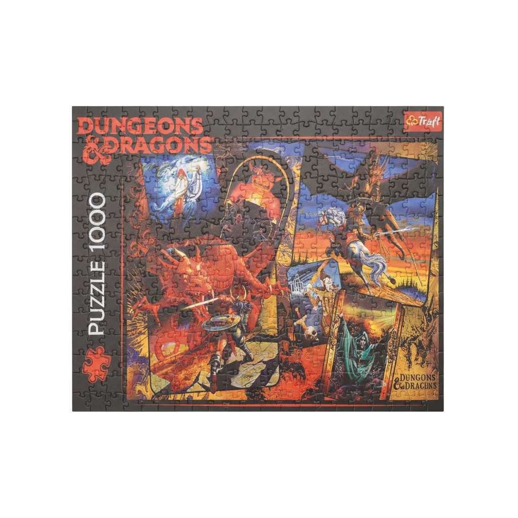 Dungeons & Dragons 1000 Piece Jigsaw Puzzle