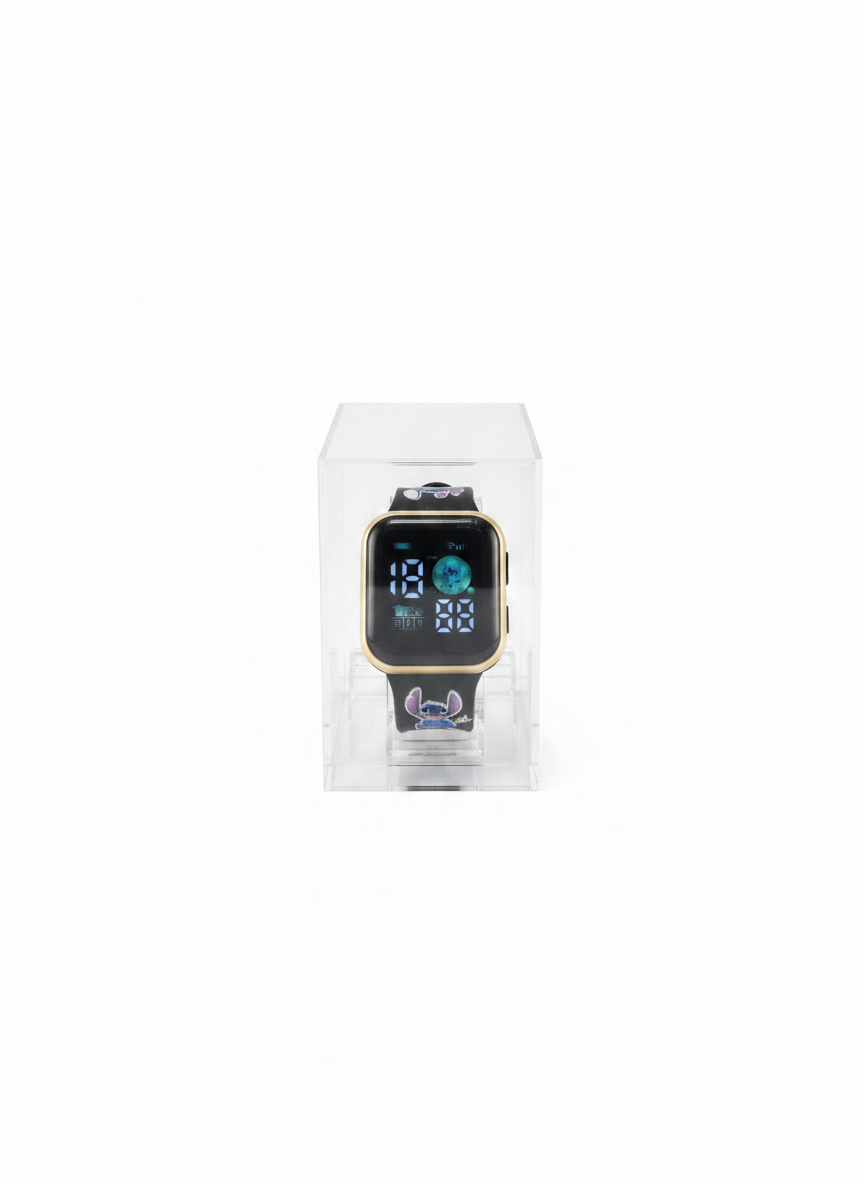 Disney Stitch Kids' Digital Smartwatch