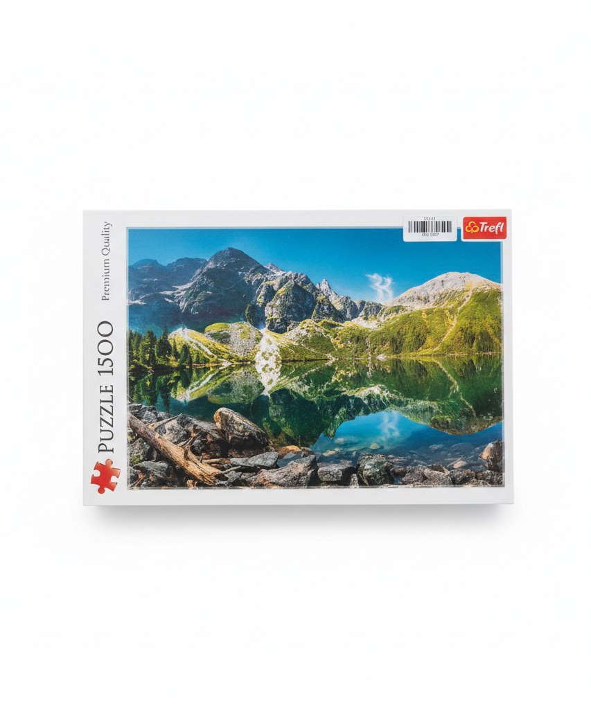Trefl 1500 Piece Puzzle: Mountain Lake Reflection