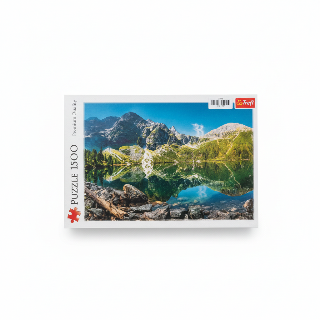 Trefl 1500 Piece Puzzle: Mountain Lake Reflection