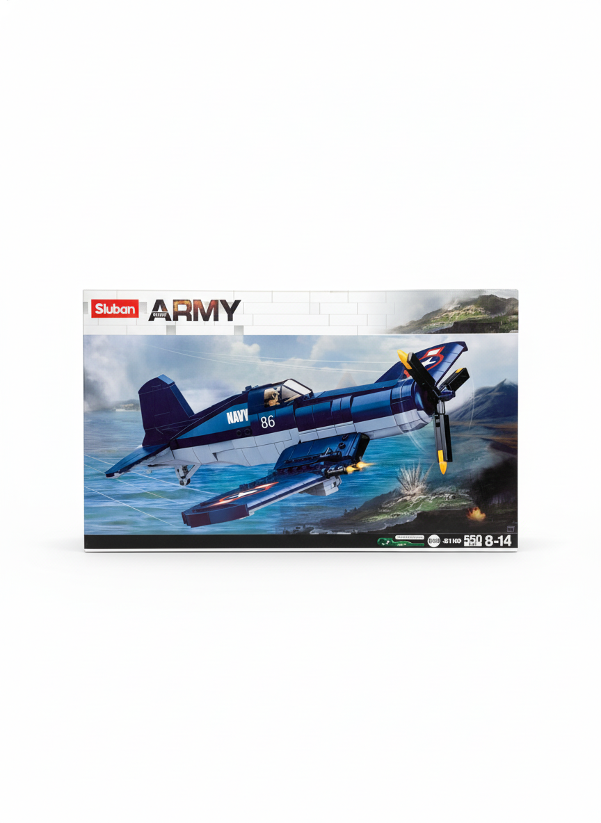 WWII Army 86 Navy 550 PCS Lego