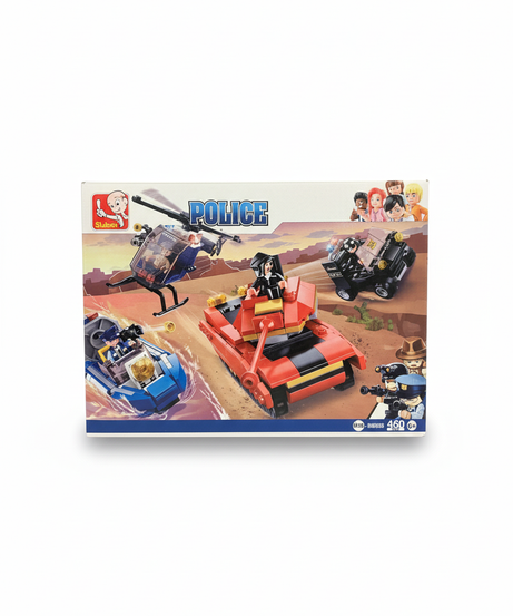 Police 4in1 Vehicles 460 PCS Lego