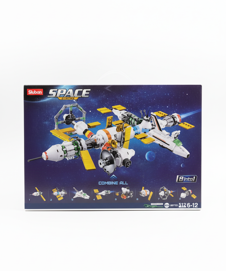 Space Station 8 Into 1 512 PCS
