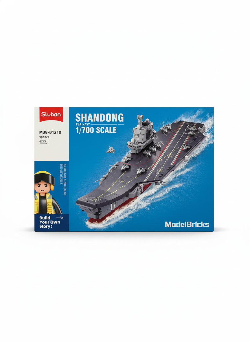 Model Bricks Shandong 584 PCS