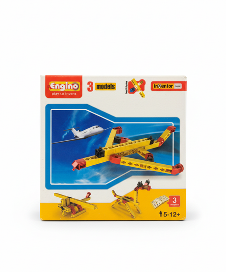 Engino Play To Invent 3 Models Snap Fit System