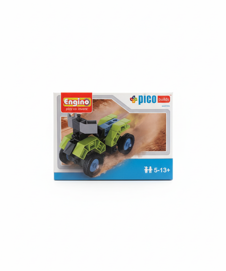 Engino Play To Invent Pico Builds Beach Buggy Snap Fit System