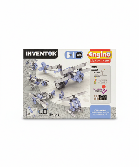 Inventor Engino Play To Invent 8-In-1 Aircrafts Models