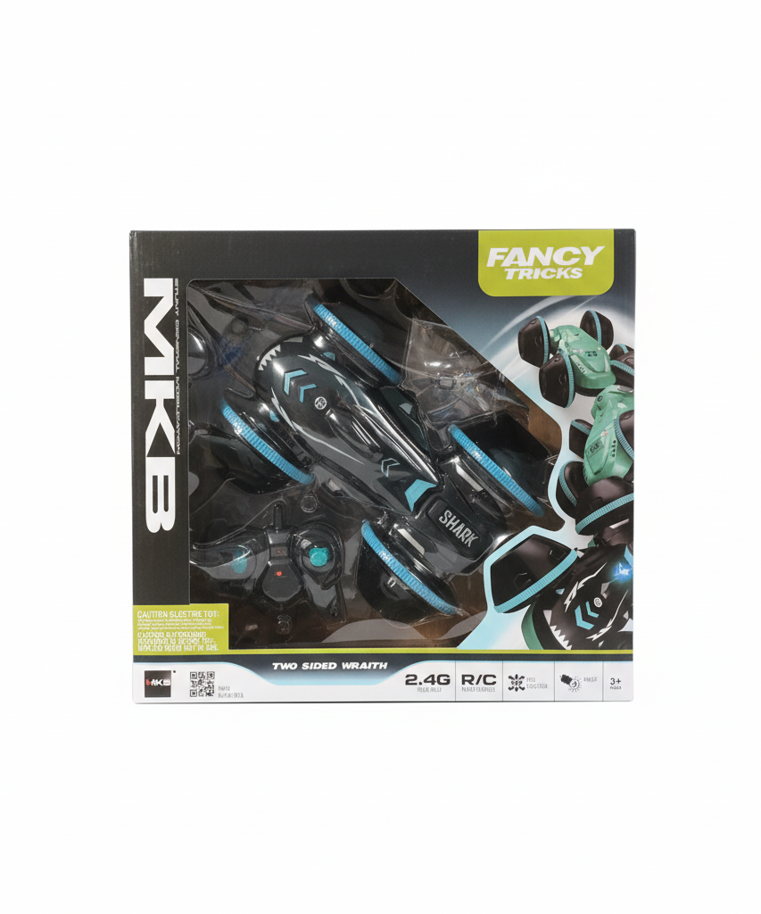 MKB Fancy Tricks Two Sided Wraith RC Stunt Vehicle