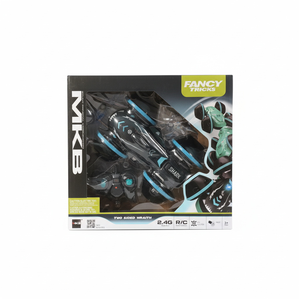 MKB Fancy Tricks Two Sided Wraith RC Stunt Vehicle