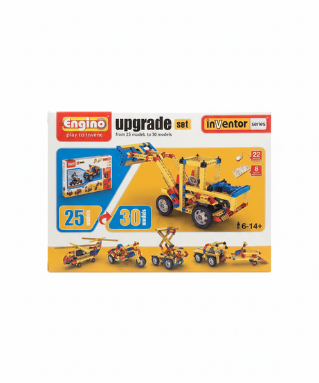 Inventor Engino Play To Invent Upgrade Set From 25 Models To 30 Models