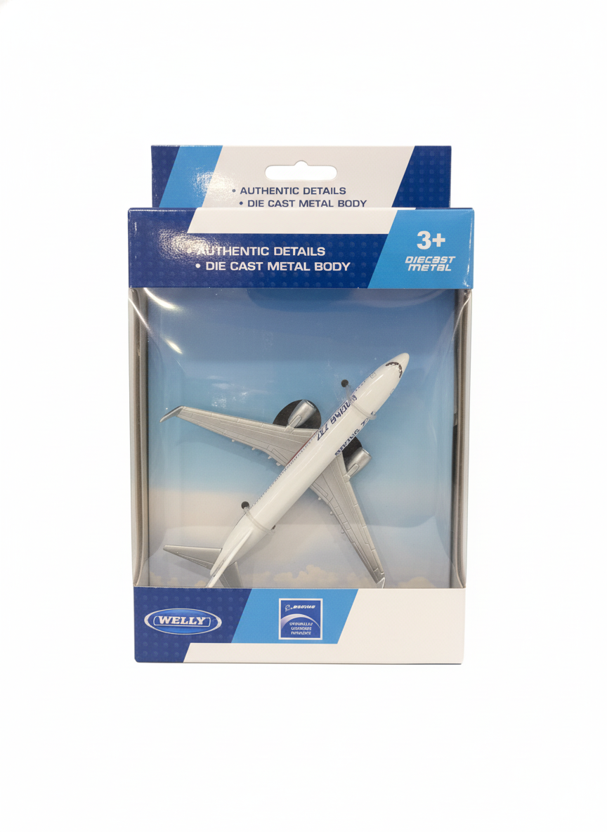 Welly Boeing 737 Die-Cast Metal Airplane Model