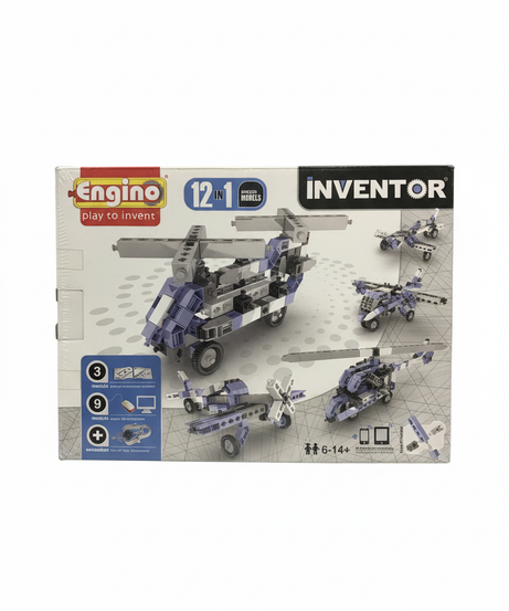 Inventor Engino Play To Invent 12-In-1 Aircrafts Models