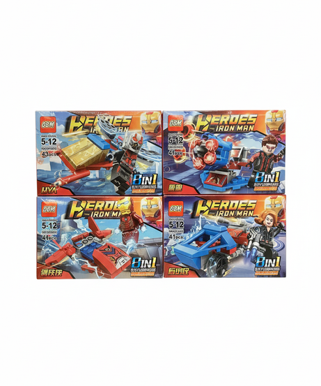 Heroes Iron Man 8 in 1 Lego