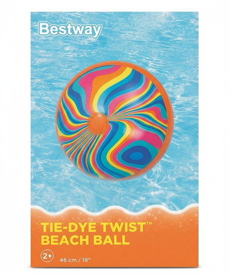 Bestway Tie-Dye Twist™ Beach Ball