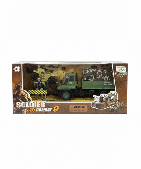 Soldier Combat 9 Operation Sand Dune Buggy army Truck